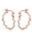 Silver Hoop Earring HO-2514